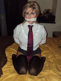 Sexy blonde Sheena Shaw in